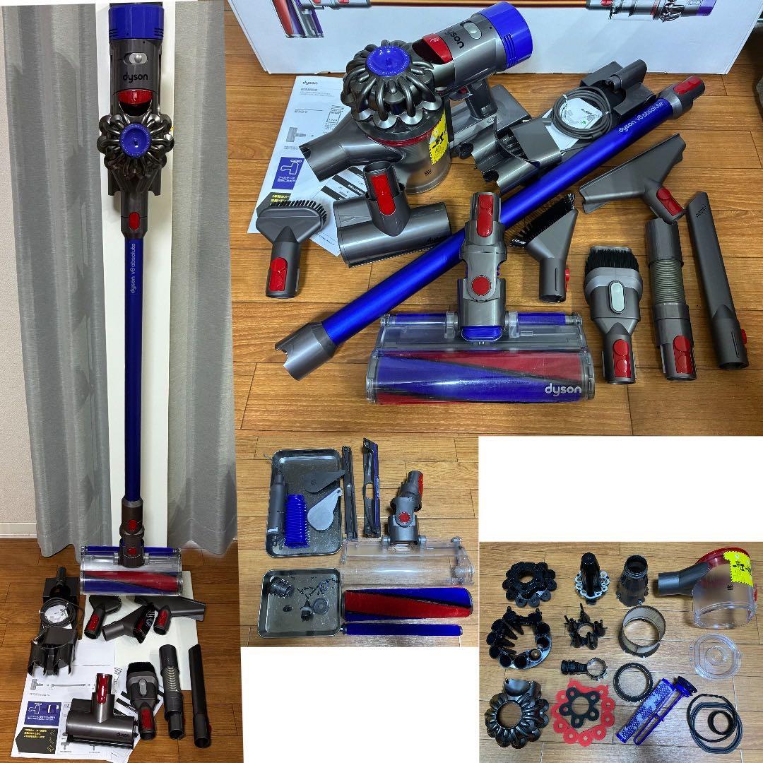 【美品】dyson V8 absolute【新品】アクセサリ多数 43分 Dyson V8 Vacuum Parts Replacement For Absolute Animal Cordless