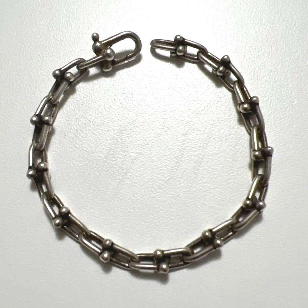 あ*ー様 ティファニー ハードウェア スモール リンク ブレスレット ティファニー ハードウェア リンク ブレスレット スターリングシルバー