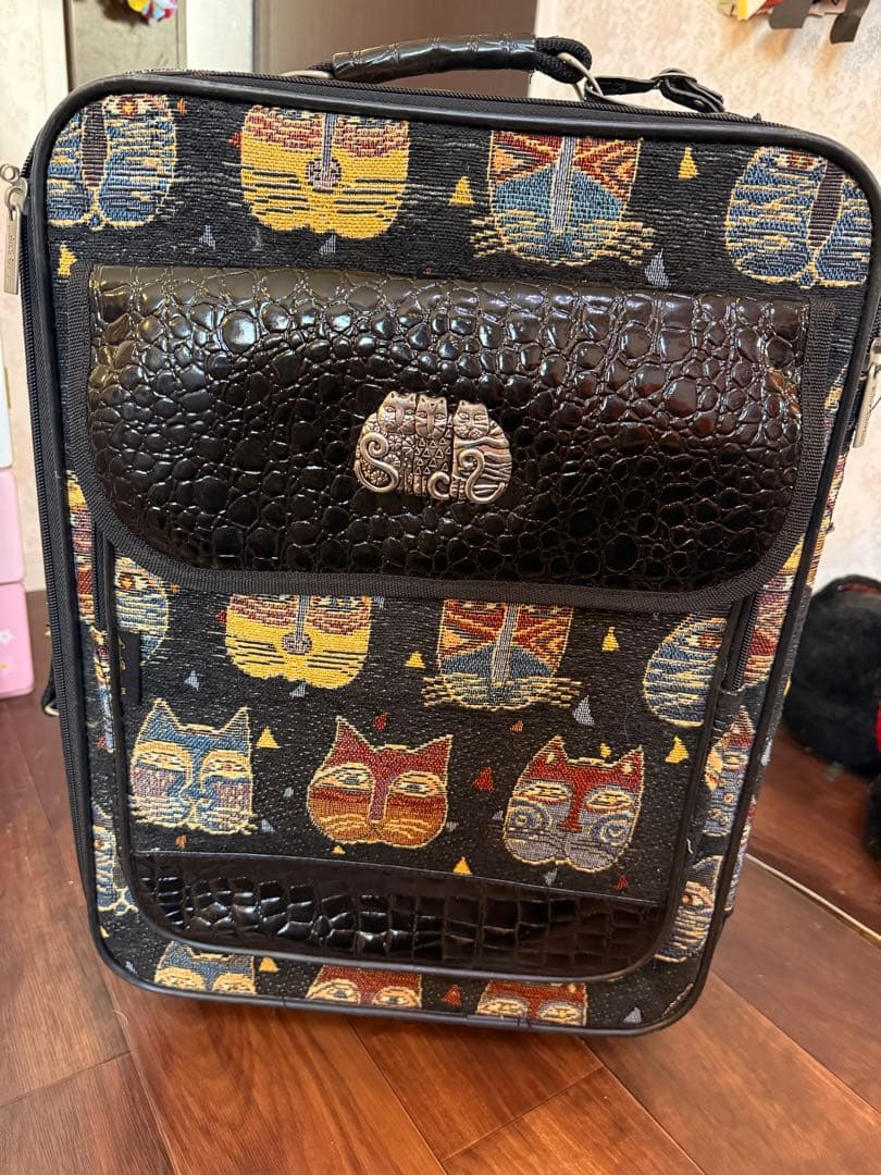 招*猫様 猫デザイン キャリーケース ローレルバーチ猫 LAUREL BURCH 招*猫様 猫デザイン キャリーケース ローレルバーチ猫 LAUREL BURCH