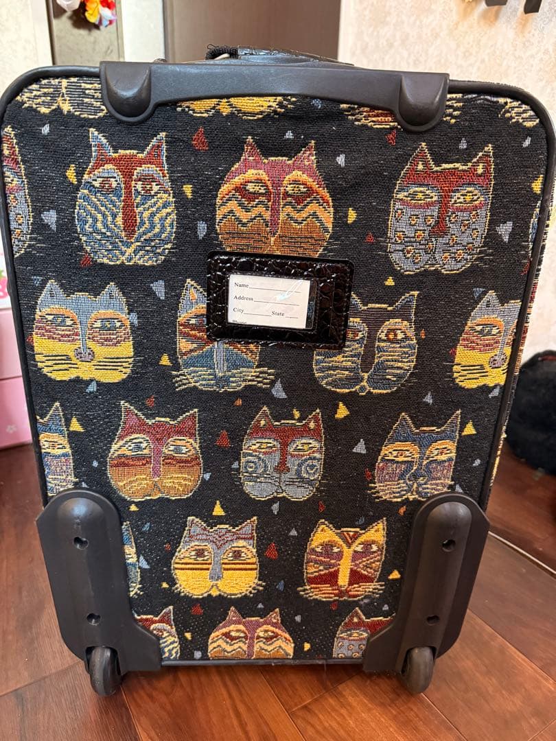 招*猫様 猫デザイン キャリーケース ローレルバーチ猫 LAUREL BURCH