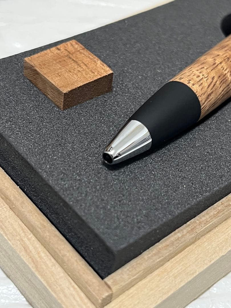 野原工芸 ハワイアンコアカーリー ボールペン ロータリー SANZO