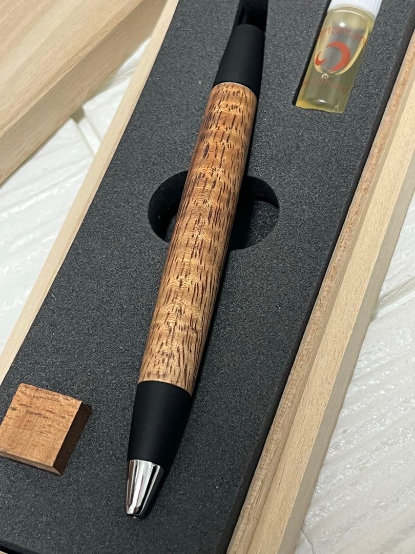 野原工芸 ハワイアンコアカーリー ボールペン ロータリー SANZO