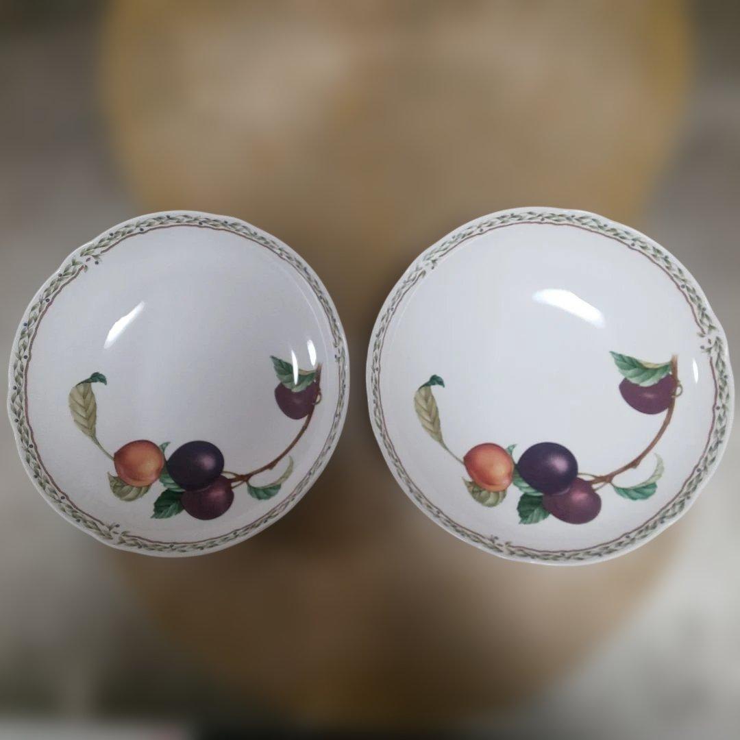 Noritake  Orchard スープ(カレー皿) 2枚セット 楽天市場】ノリタケ オーチャードガーデン 26cm カレー ＆ パスタ