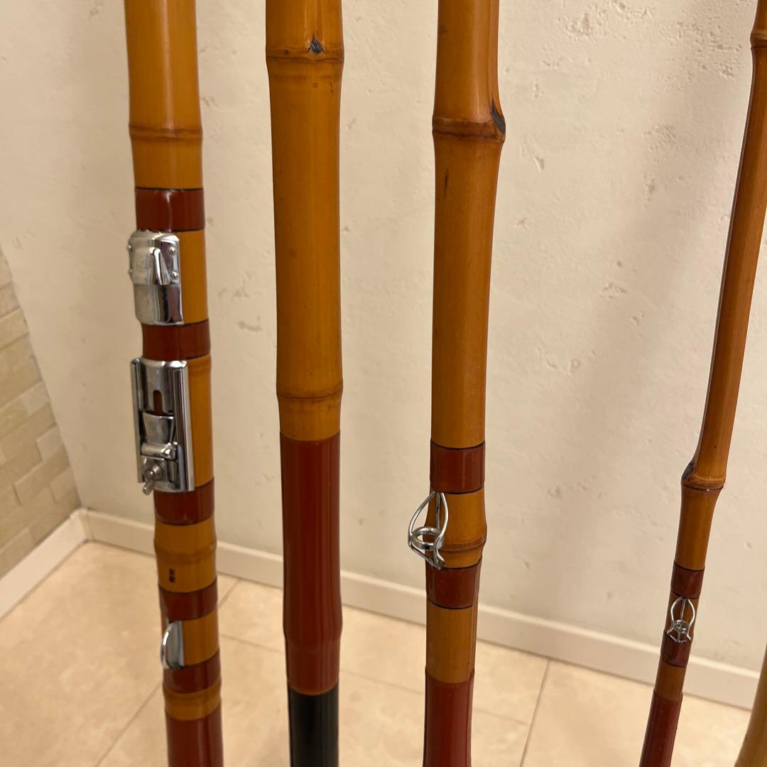 石鯛和竿 竿敏作 3本半継ぎ竹竿 石鯛竿 - メルカリ