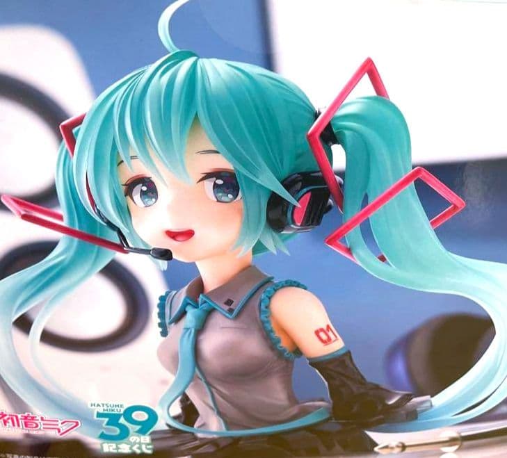 一番くじ A賞 ミクの日感謝祭 フィギュア 胸像 アートスケール