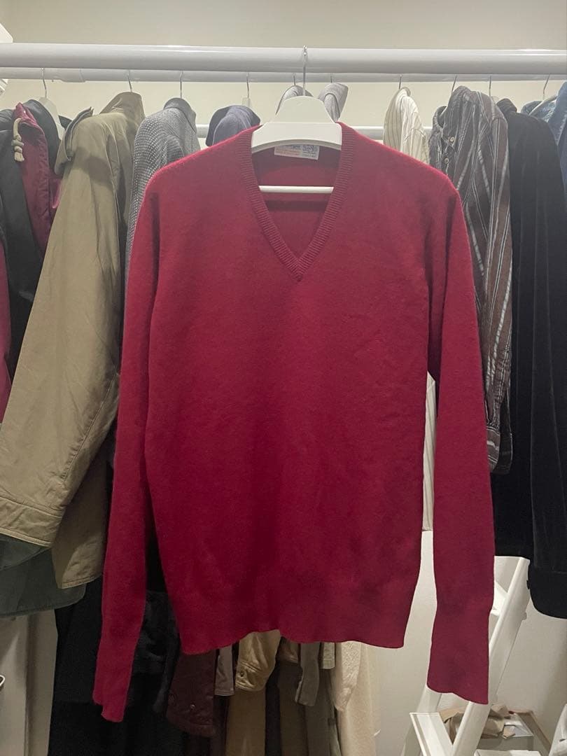 Ballantyne カシミヤニット スコットランド製 44 ボルドー 70s