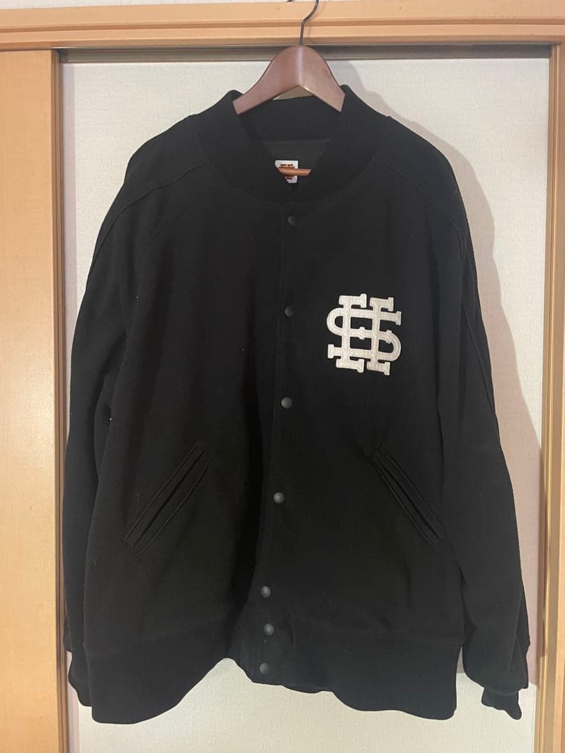 SEESEE Fleece StadiumJacket スタジャン information💁🏼‍♀️ SEE SEE Fleece Stadium Jacket fridge online