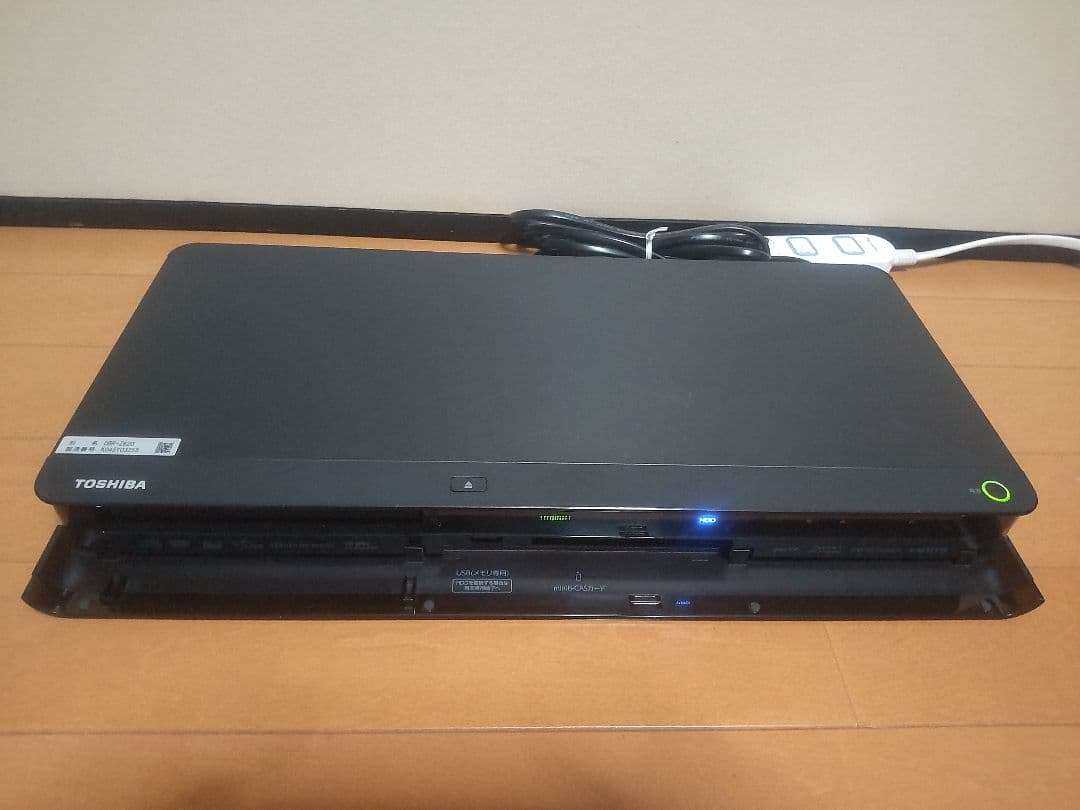 東芝　REGZA　DBR―Z620 1TB→2.5TB プチメンテ済み