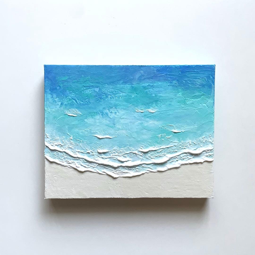テクスチャーアートNo.81 海 - メルカリ