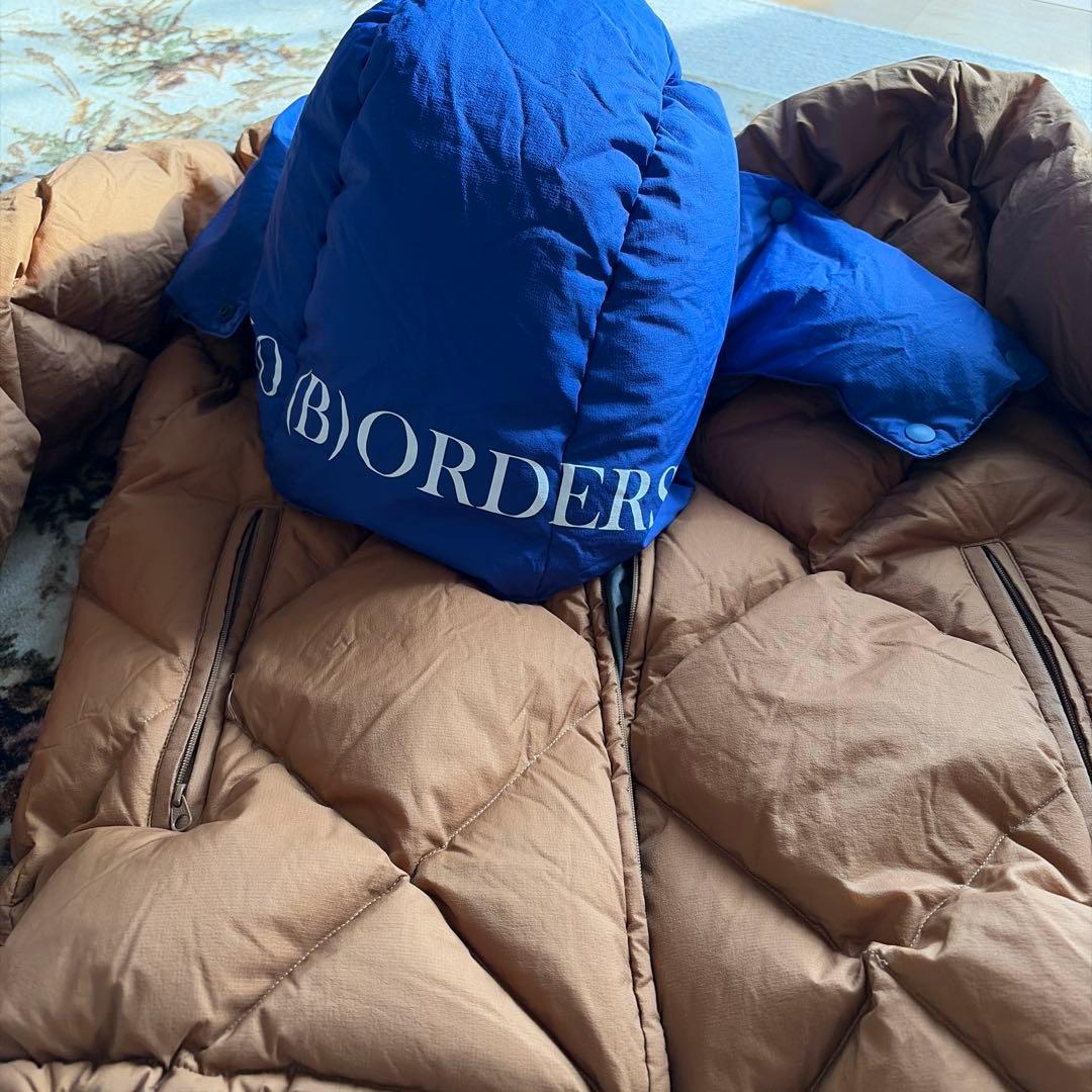 の*め様 金曜日まで出品　UNDERCOVER NO BORDERS ダウンジャ UNDERCOVER/アンダーカバー/ Leather sleeve down jacket - INSECTE
