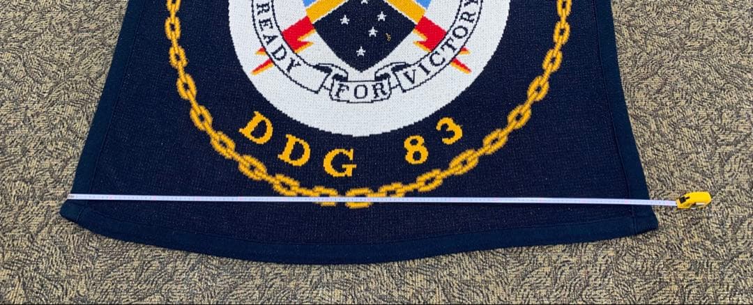 米軍放出品 USA製 非売品 USS HAWARD ブランケット - メルカリ