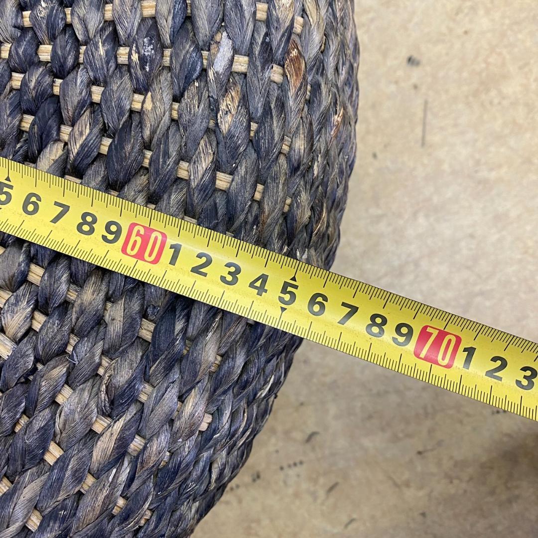 ♪ヨタカ　サイドテーブル　アジアン家具　《ダルマ》 　ウォーターヒヤシンス