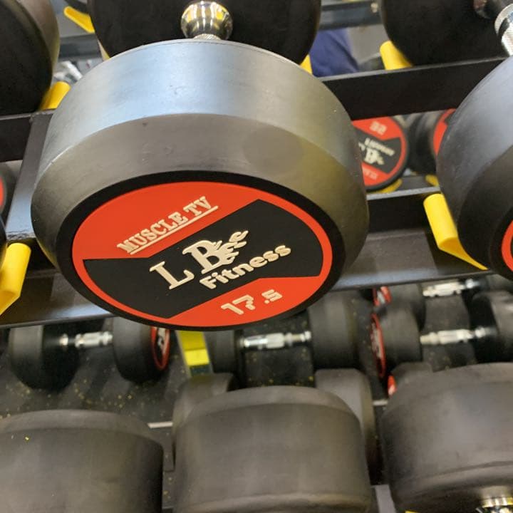 30%割引 ラバーダンベル 42.5kg 2個-東京