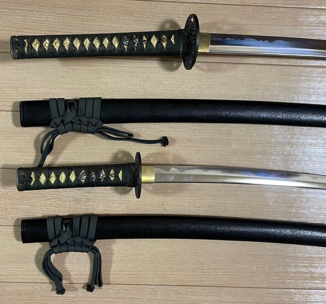 ハチワレ様専用 模造刀 居合刀 太刀 脇差 刀掛け 武具 U0331