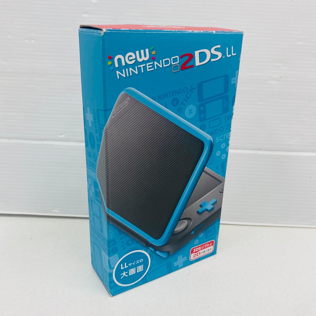☆未使用品☆極美品Newニンテンドー2DS LLブラック×ターコイズ生産