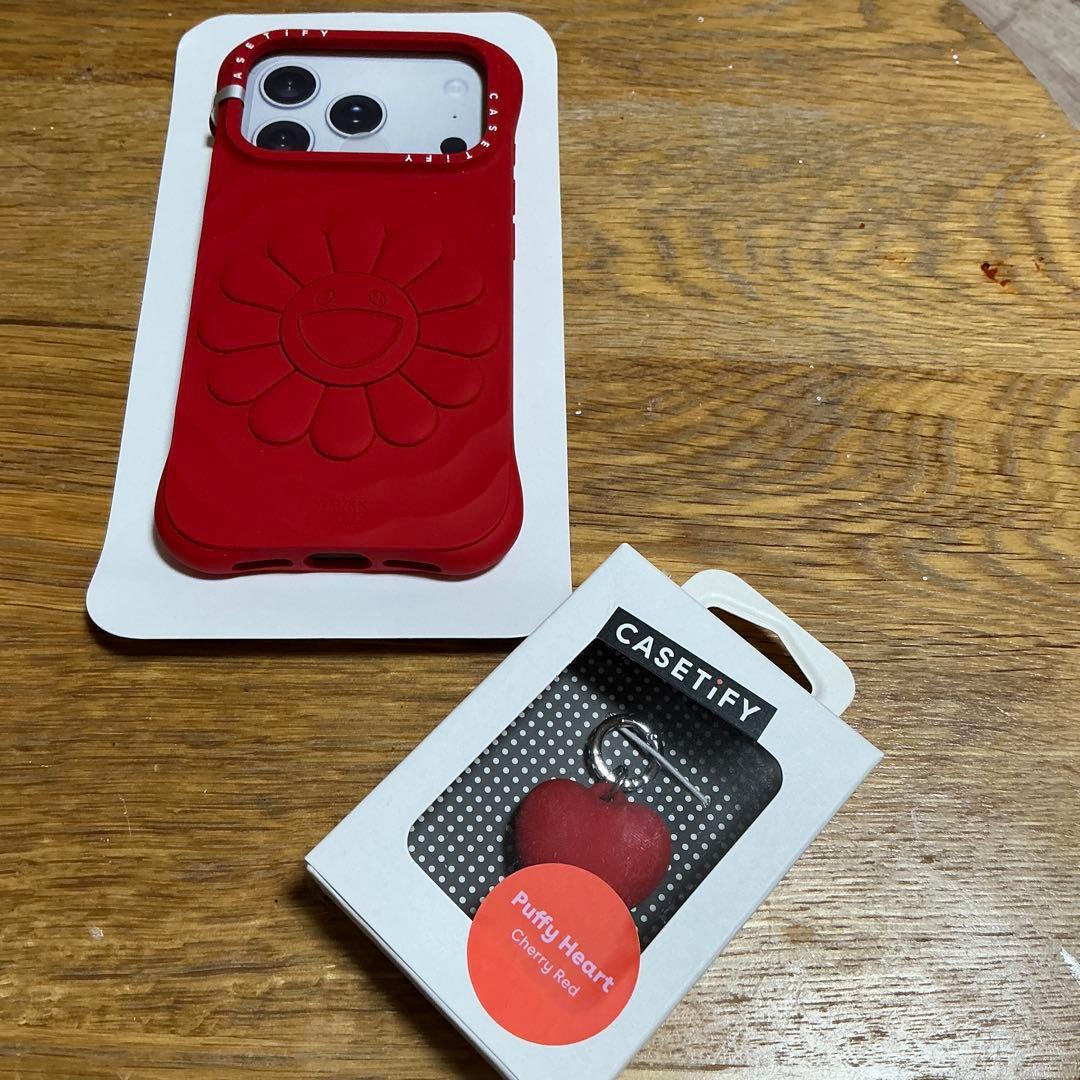 CASETiFY Murakami red iPhone 17 pro セット