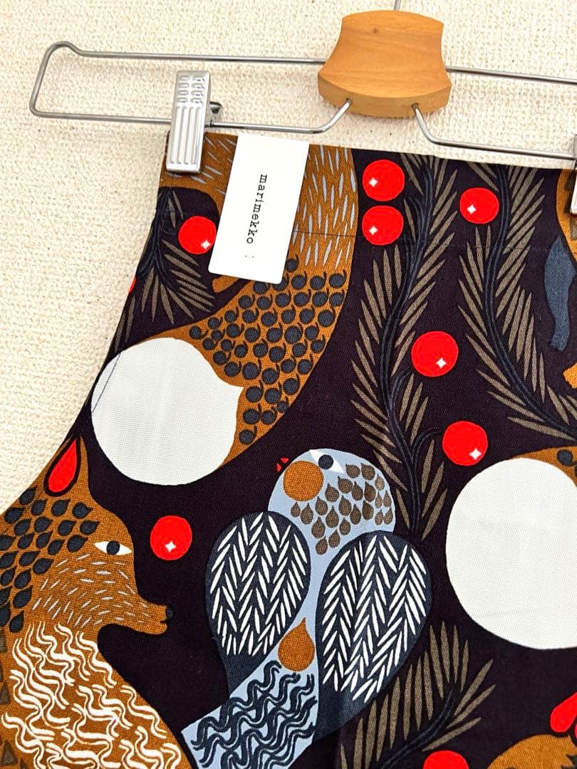 ◎新品未使用◎廃盤品 マリメッコ marimekko エプロン ケトゥンマルヤ