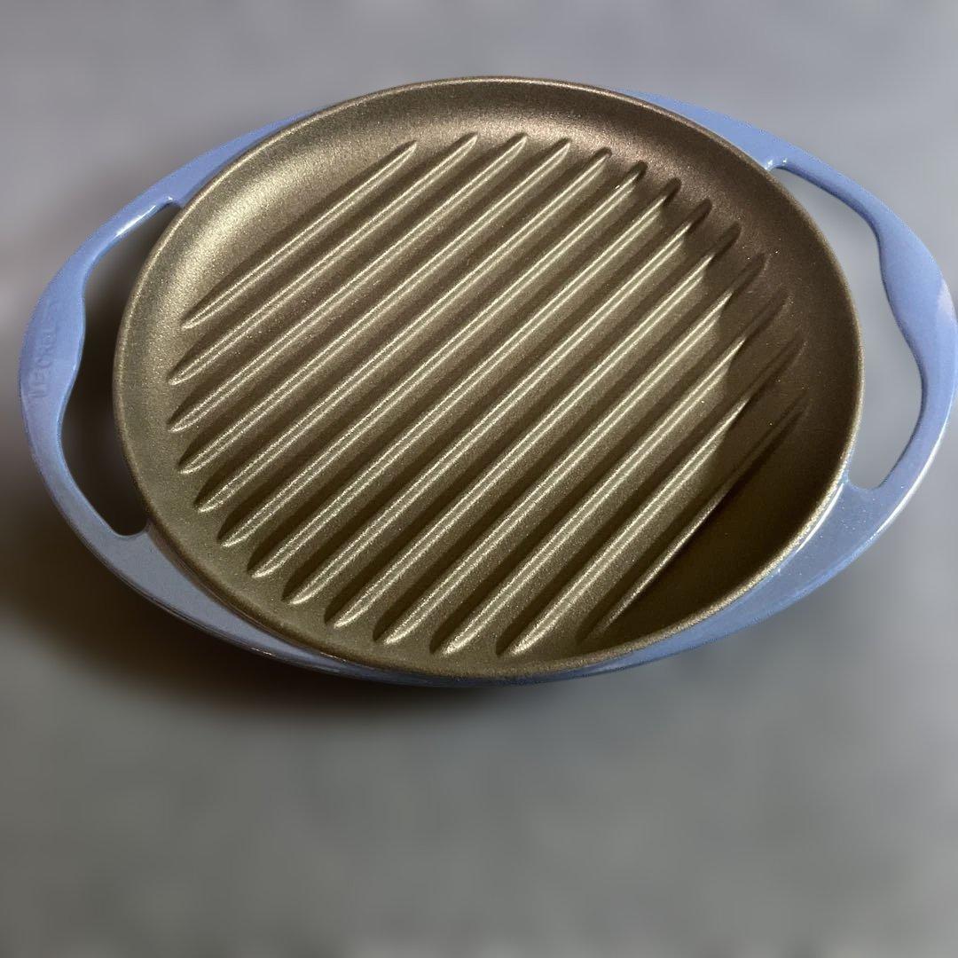 ルクルーゼ フライパン グリル 25cm ル・クルーゼ IH対応 ラウンド・グリル 25cm [マットブラック