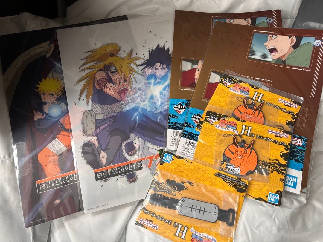 一番くじ NARUTO-ナルト疾風伝- ラストワン賞 フィギュア エコバッグ他