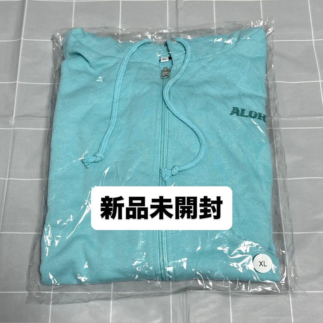 超特急 REAL? パーカー XL アロハ 超特急]REAL？Zip Parka(Blue) – スタダ便 PLUS GOODS STORE