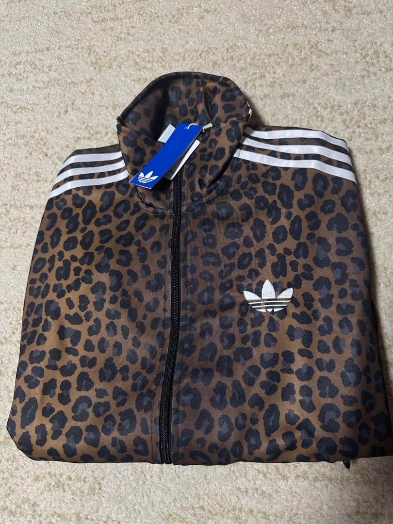 adidas アディダス レオパード 豹柄 ジャージ XL - メルカリ