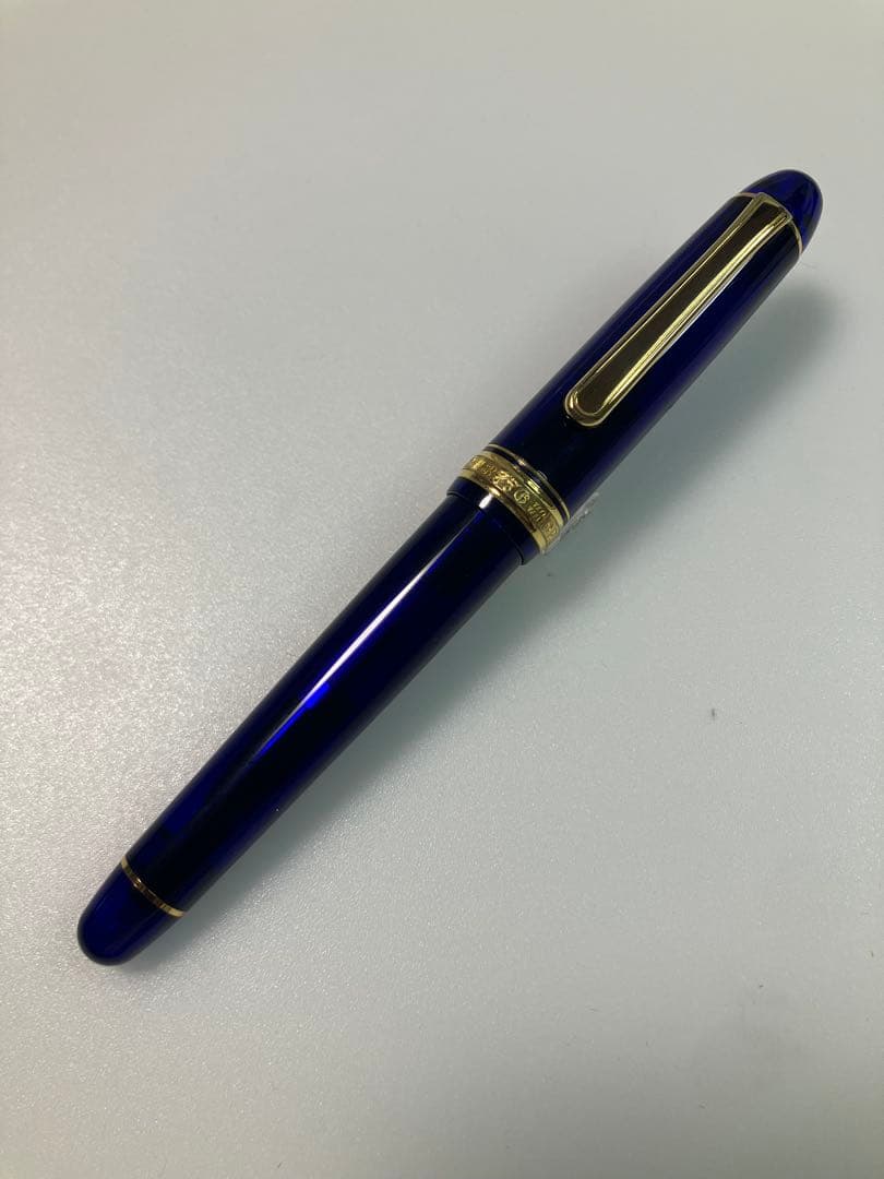 PLATINUM　#3776　センチュリー　シャルトルブルー　UEF PLATINUM プラチナ万年筆 ＃3776 センチュリー 万年筆 シャルトル