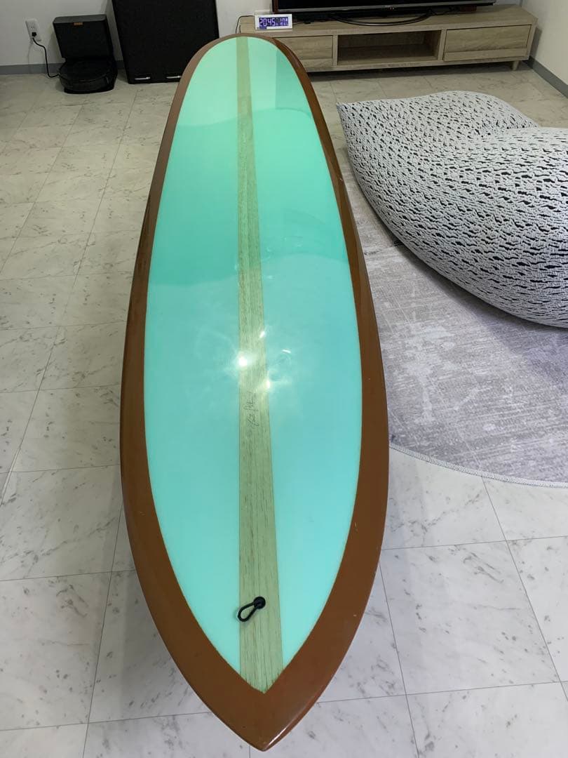 Creme Fat Cat 9.8 リーシュ　フィン　ハードケース付き Creme Fat Cat 9.8 リーシュ フィン ハードケース付き - メルカリ