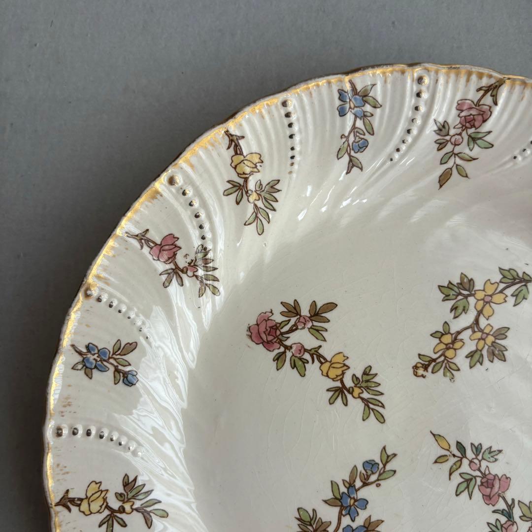 サルグミンヌ ルイ15世 トリベット 陶板ラウンドプレート フランス