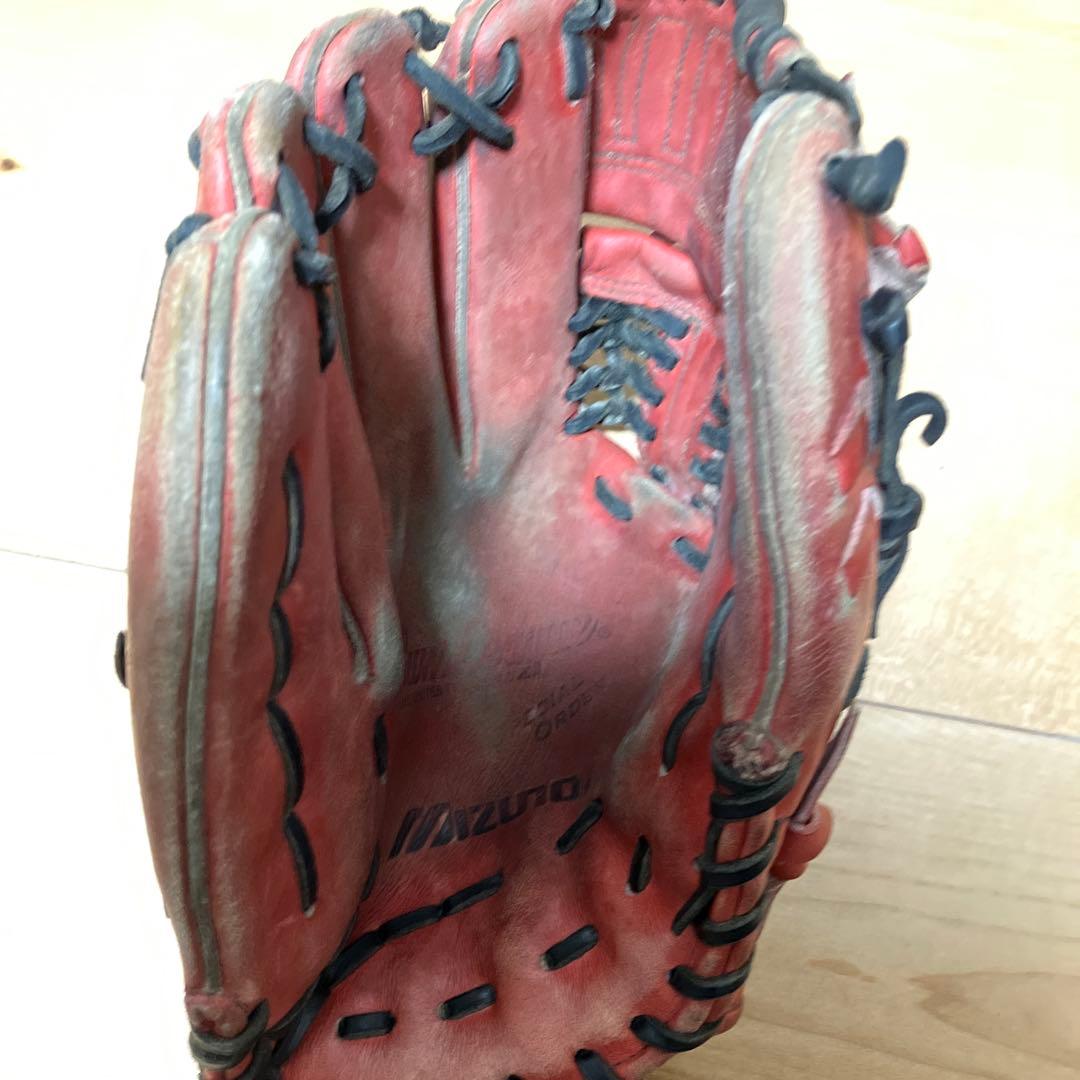 Mizuno 軟式グローブ レッド Mizuno セレクト9 イチローモデル 軟式