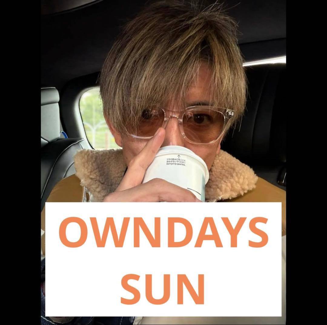OWNDAYS SUN キムタク 木村拓哉着用モデル - メルカリ