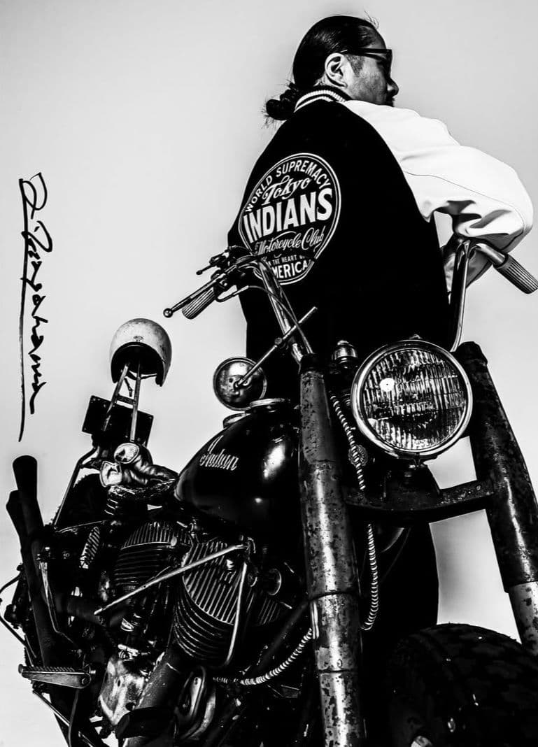 東京インディアンズ スタジャン ネイビー 紺 XL 初売り 希少品 最安