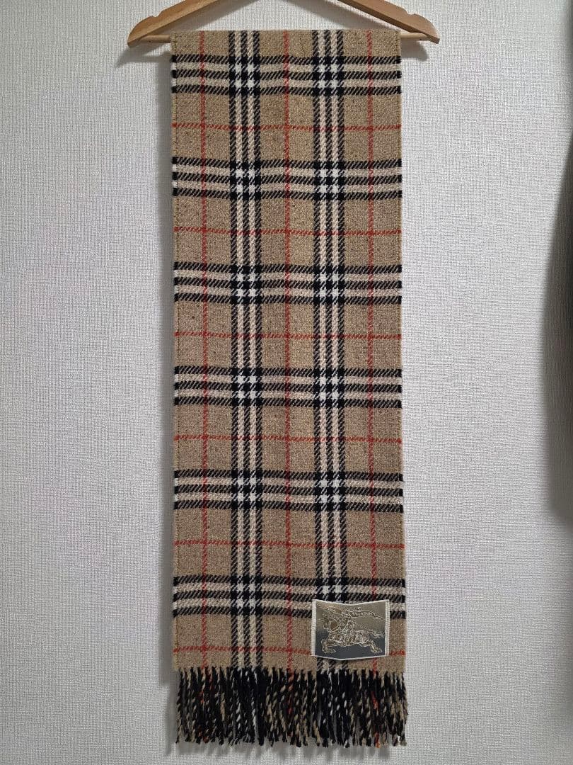 未使用】最高級ラインBURBERRY PRORSUM リバーシブルマフラー-小売店が