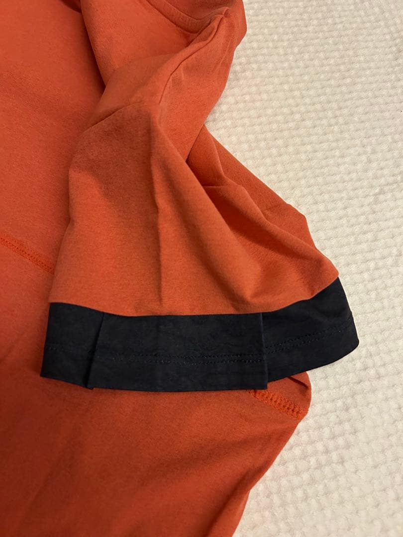 アドミラル テニスウェア オレンジ色トップス Lサイズ オ