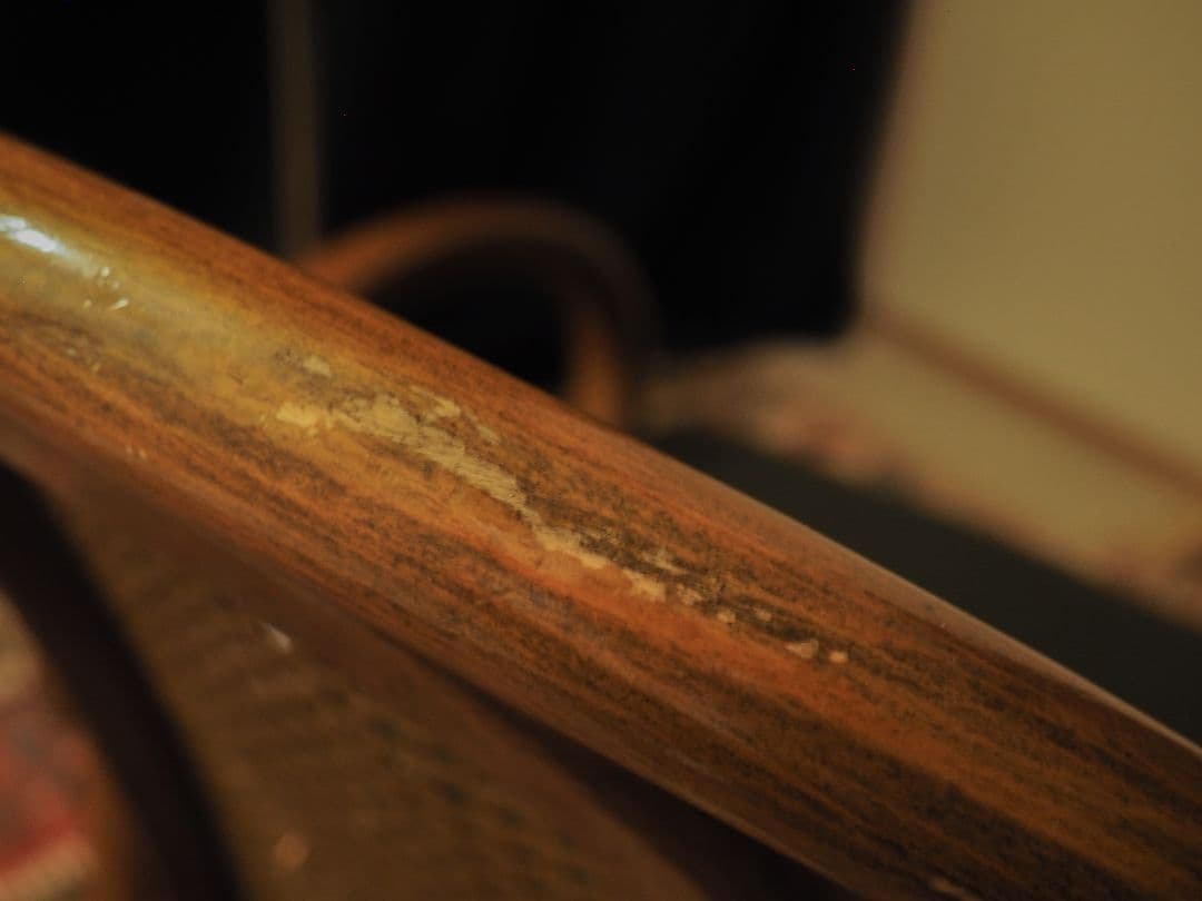 【値引中】“karimoku”アームラタンチェアD