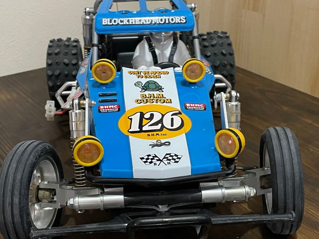 タミヤ ブロックヘッドモーター ワイルドワン XB 完成車 フル