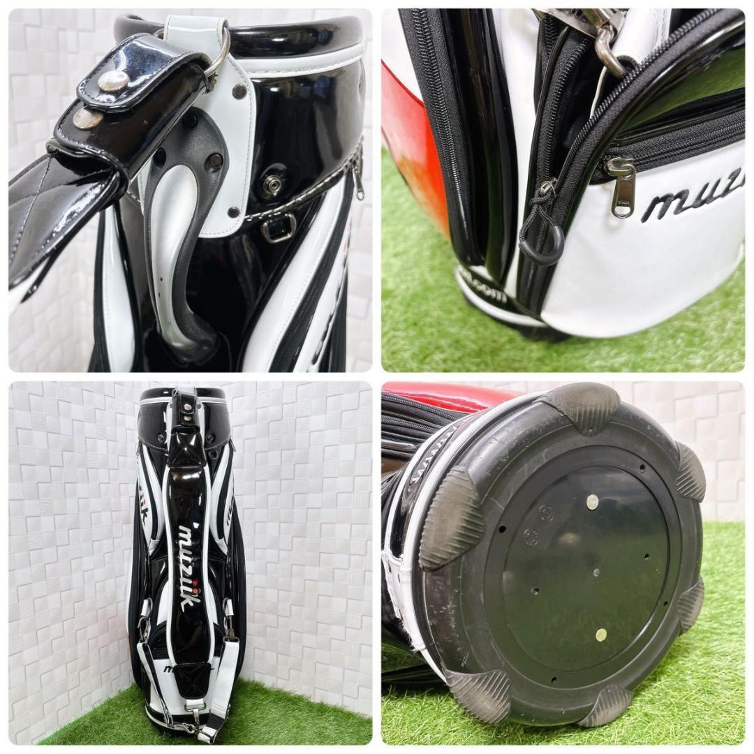 限定品 ムジーク キャディバッグ ジャパンデザイン 9.5インチ カート 3