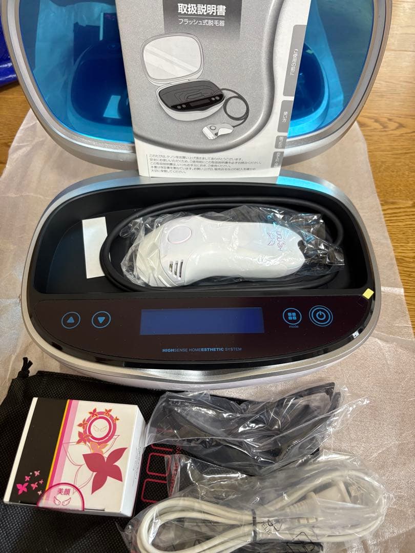 ケノン フラッシュ式脱毛器 Ver7.2 NIPL-2080 ケノン フラッシュ式脱毛