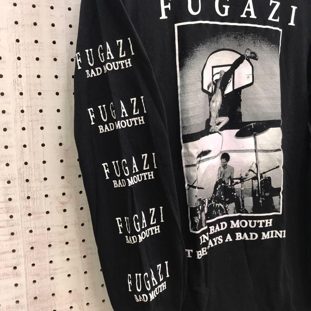FUGAZI フガジ merchcons製 DCハードコア雄 袖プリントロンT - メルカリ