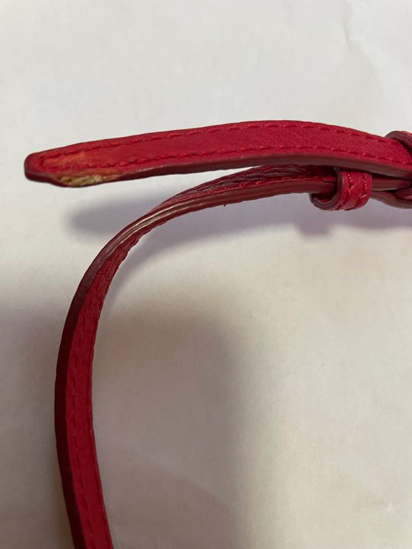 Burberry ハート型コインケース レッド