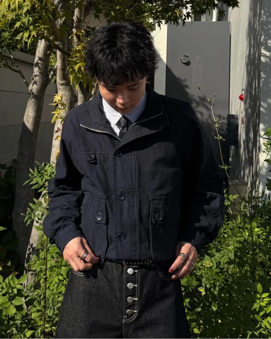 ネイビー ジップアップジャケット M STIGA DRY ZIP JACKET JP-Ⅰ NAVY | stiga