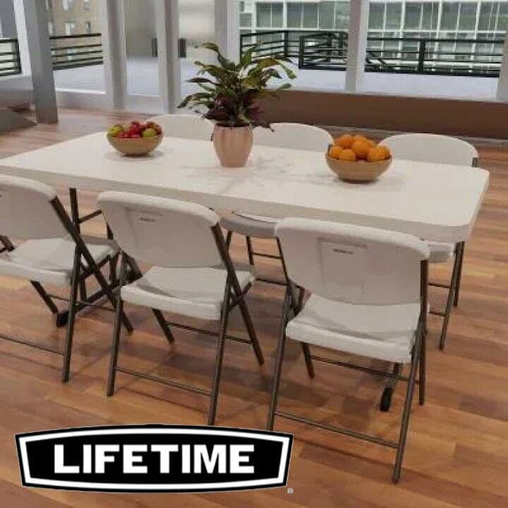 ☆美品☆ コストコ LIFETIME ライフタイム 6人掛 折りたたみ テーブル