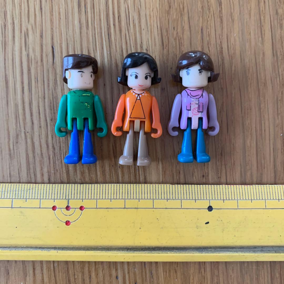 プラレール 】プラキッズ 3体セット トミカ 人形 ファミリー - メルカリ