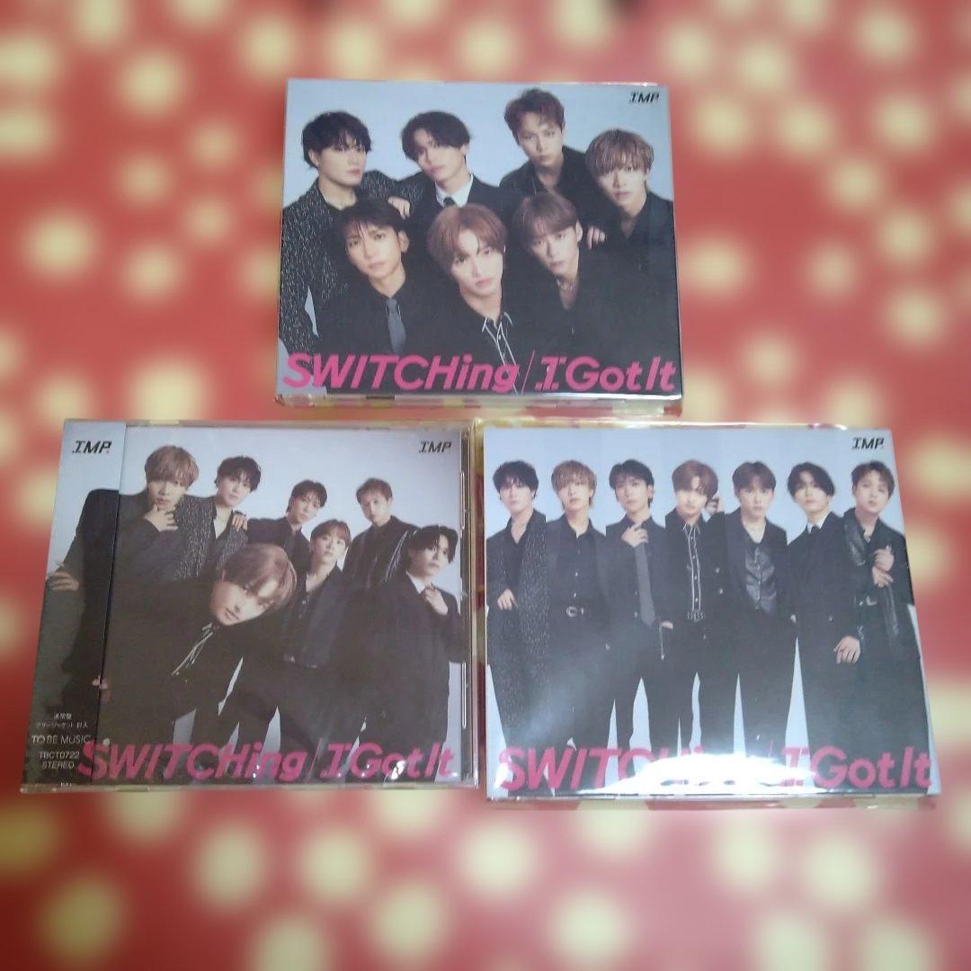 IMP. CD switching ペンライト うちわ クリアカード 写真