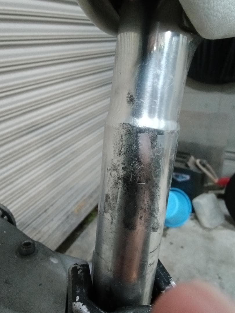 NITTO　日東　W30　27.2mm　NJS　シートポスト　サドル付き