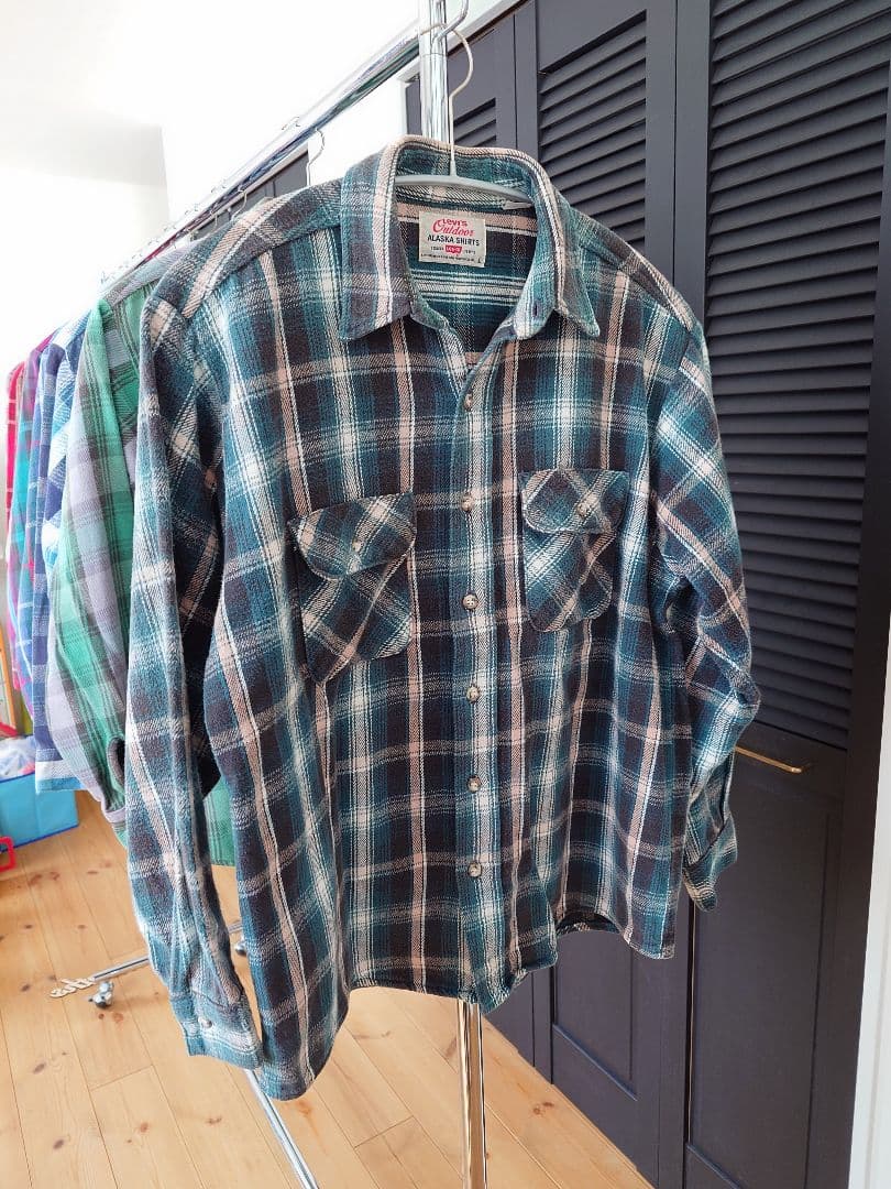 Levi's USA製 リーバイス アラスカ チェックシャツ ALASKA - メルカリ