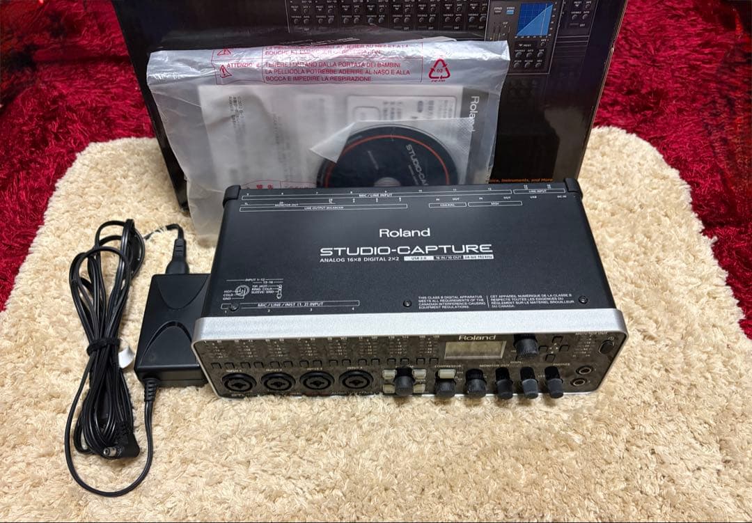DTM・DAW Roland STUDIO-CAPTURE UA-1610 Roland Studio-Capture UA-1610 USB Audio Interface | Sweetwater