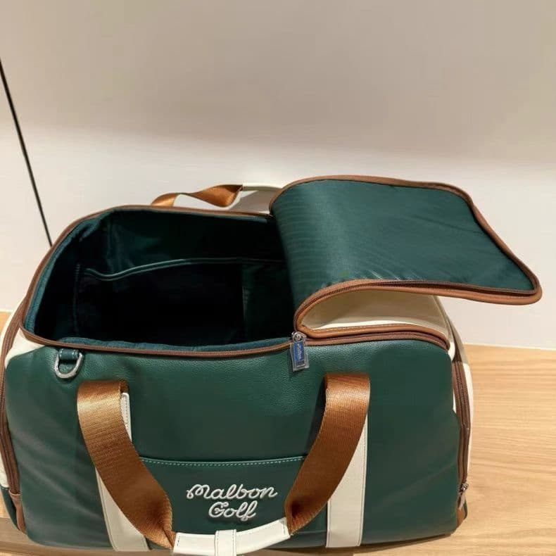 ラスト2色展開○マルボンゴルフボストンバッグネイビー - メルカリ