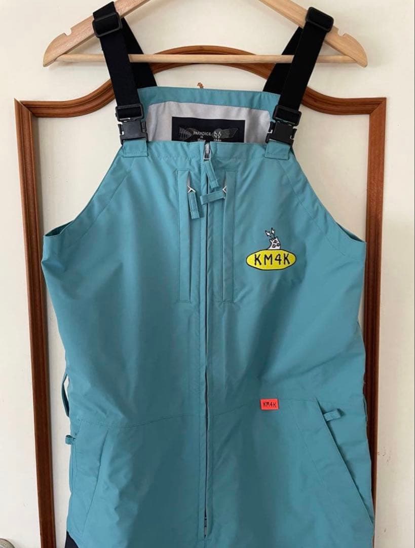 美品‼️KM4K ビブパンツ‼️希少Sサイズ‼️