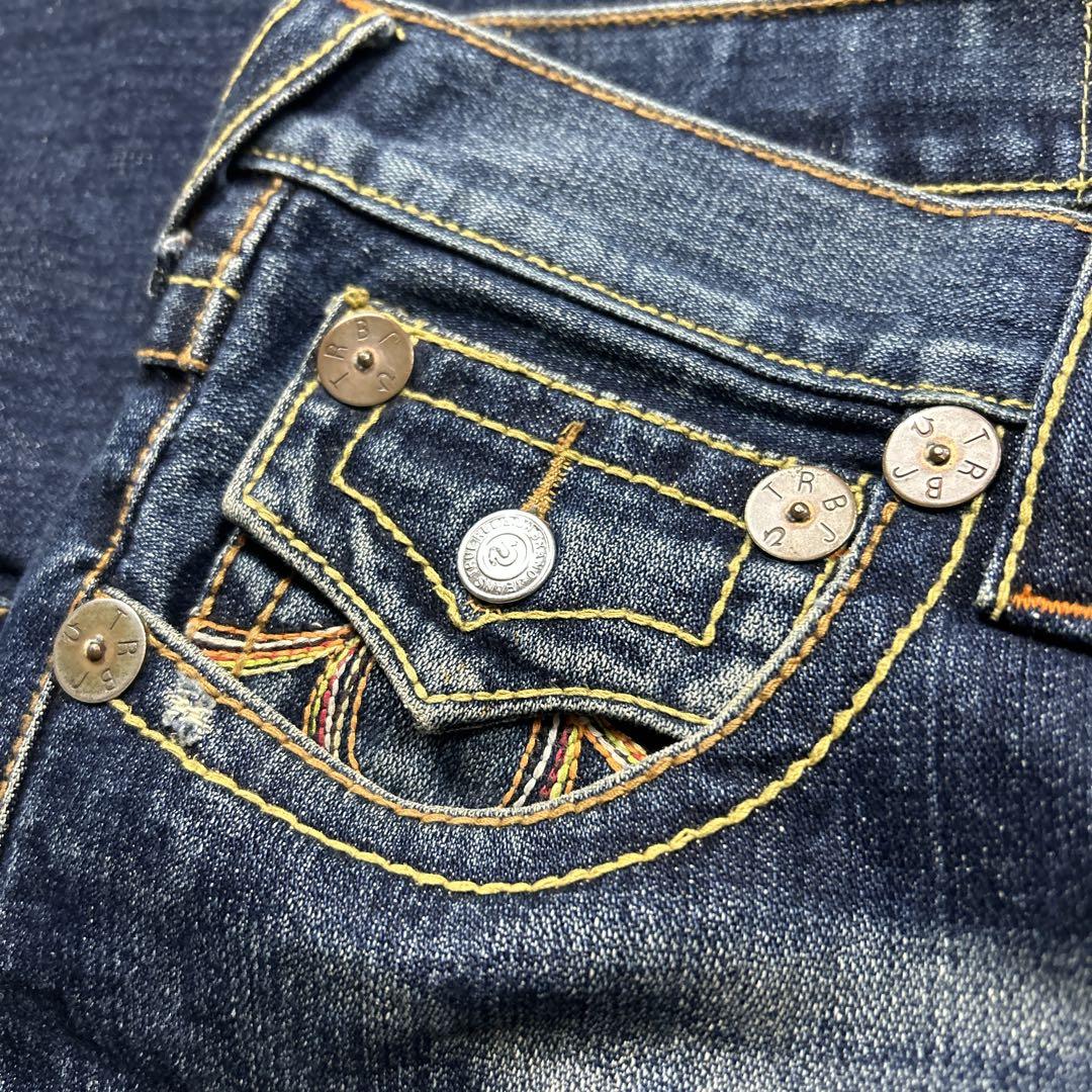 トゥルーレリジョン JOEY BIG T フレア ブーツカット ヒゲ Y2K