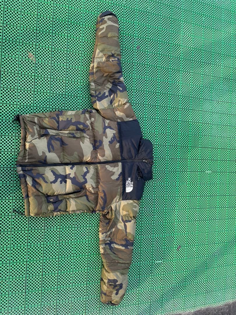 THE NORTH FACE カモフラージュ ダウンジャケット Lサイズ